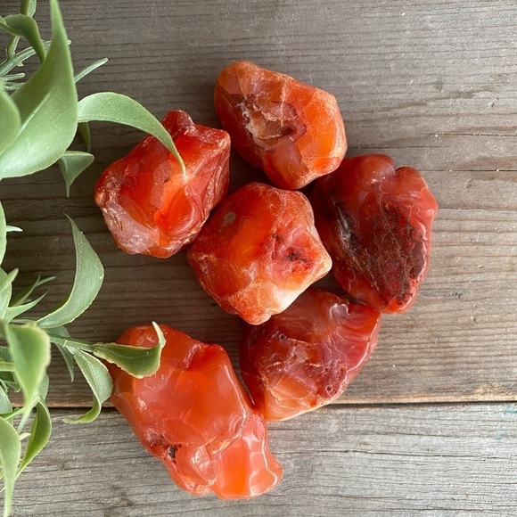 CARNELIAN Gusher Tumbles - Picture 1 of 4
